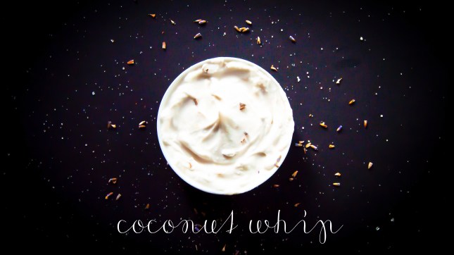 Decadent Coconut Whipped Cream
