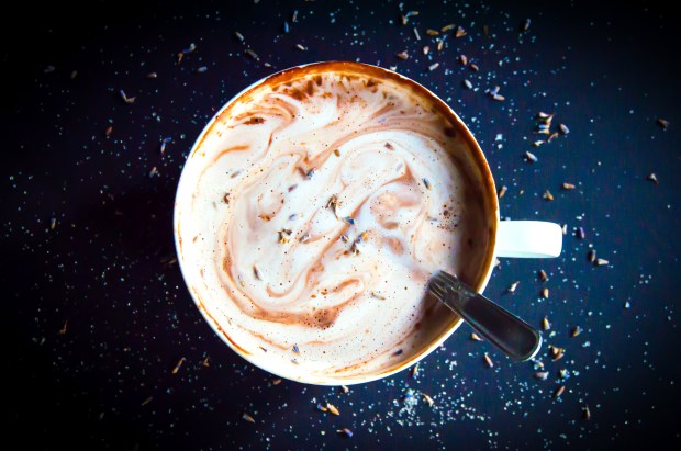 Delicious Lavender Hot Chocolate