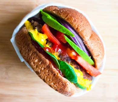 Anderson Cooper's Favorite Vegan Burger // Recipe