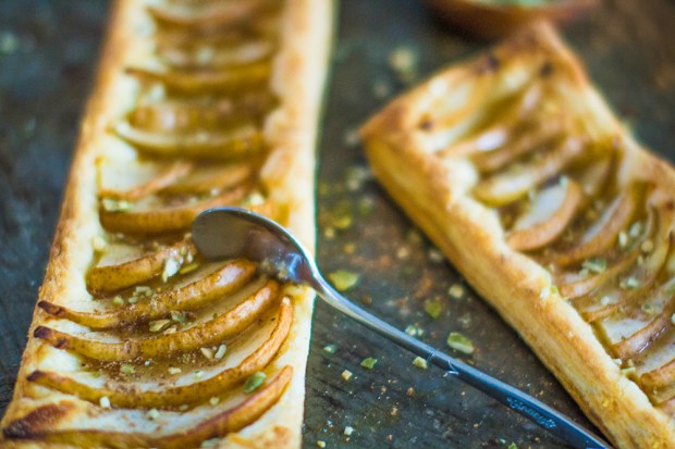 Chai Spiced Pear Tart-4