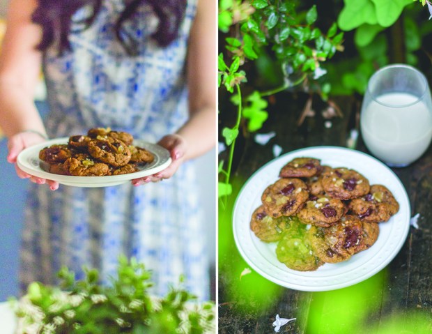 Ginger Chai Chocolate Chip Cookies | plantcrush.co