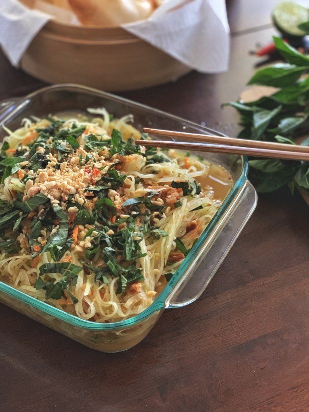 Green Papaya Salad | plantcrush.co